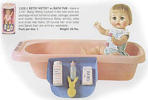 Betsy Wetsy Bath Tub flyer