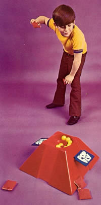 Boy playing Pop Fly