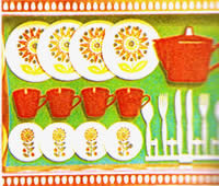Tea set, complete